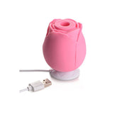 10X Wild Rose Silicone Suction Stimulator Pink Rose Stimulators